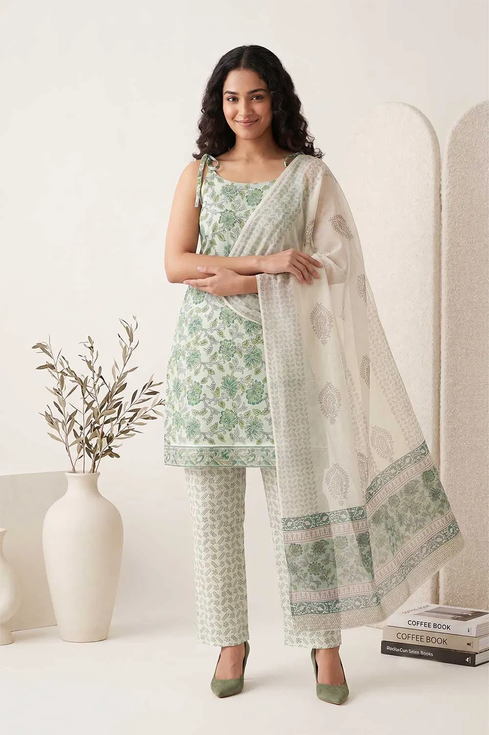 Farrukhabad Hand Block Print Salwar Suit