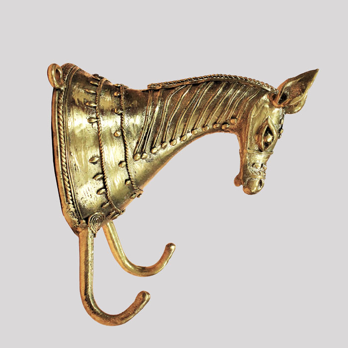 Bastar Dhokra craft Horse Key Hanger