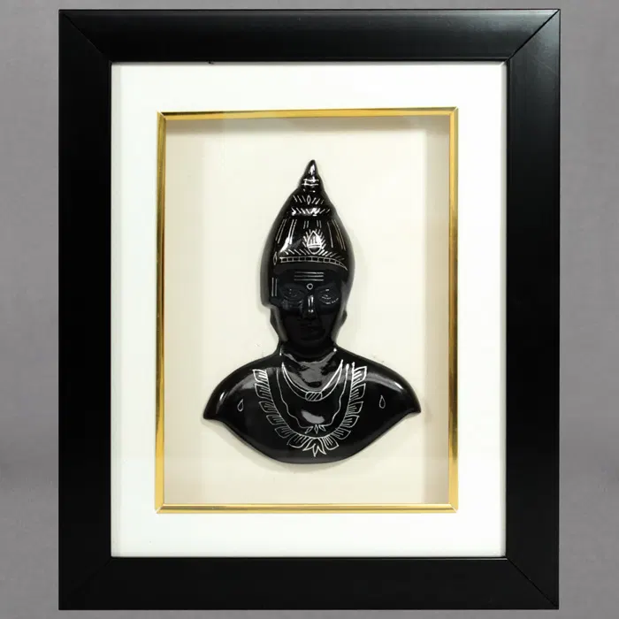 Bidriware Silver Inlay Basavanna