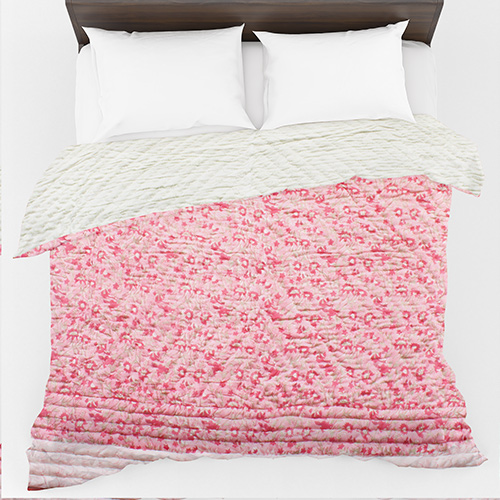 Sanganeri Hand Block Printed Comforter (9x7.5Ft)