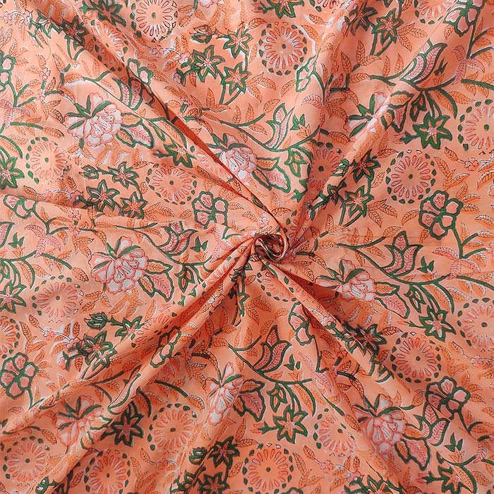 Sanganeri HandBlock Print Running Material (In Mtr)