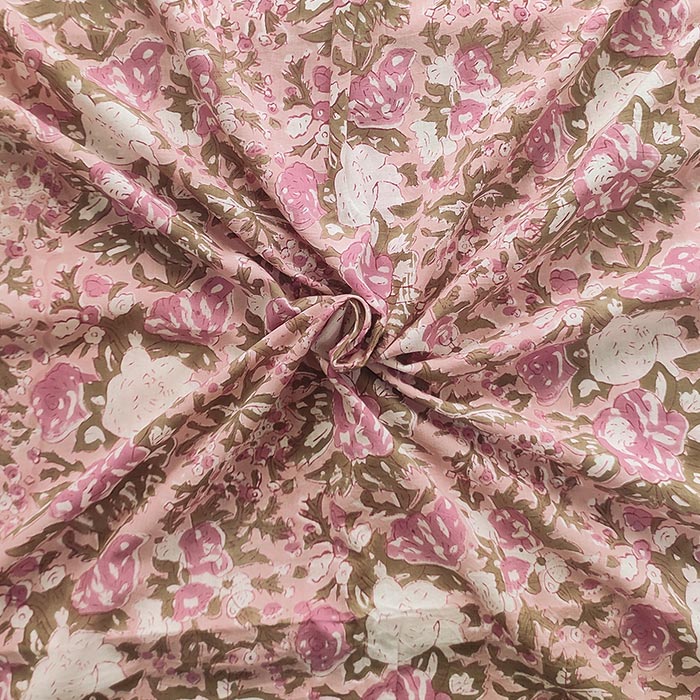 Sanganeri HandBlock Print Running Material (In Mtr)