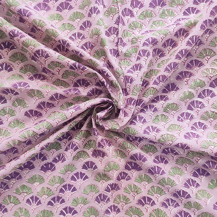 Sanganeri HandBlock Print Running Material (In Mtr)
