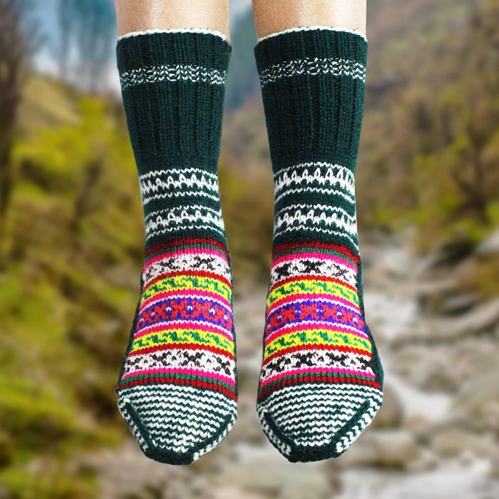 Lahauli Hand Knitted Socks