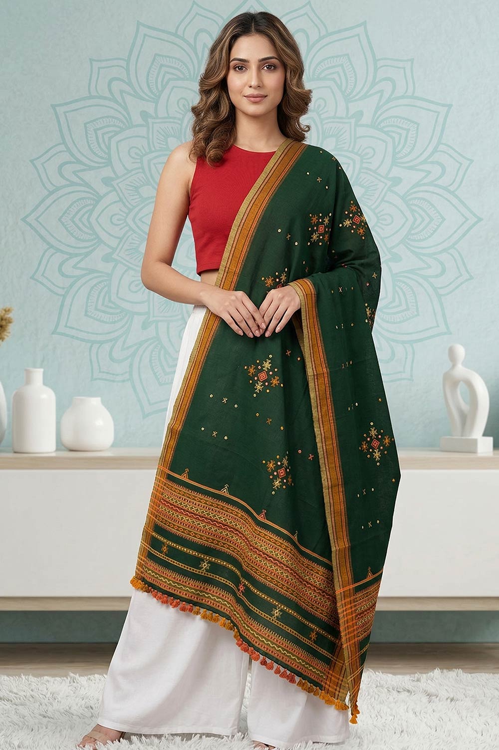 Kachchh Shawls/Dupatta (Multi Use)