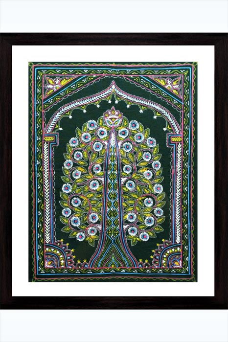 Kutch Rogan Art (16x20) Inches