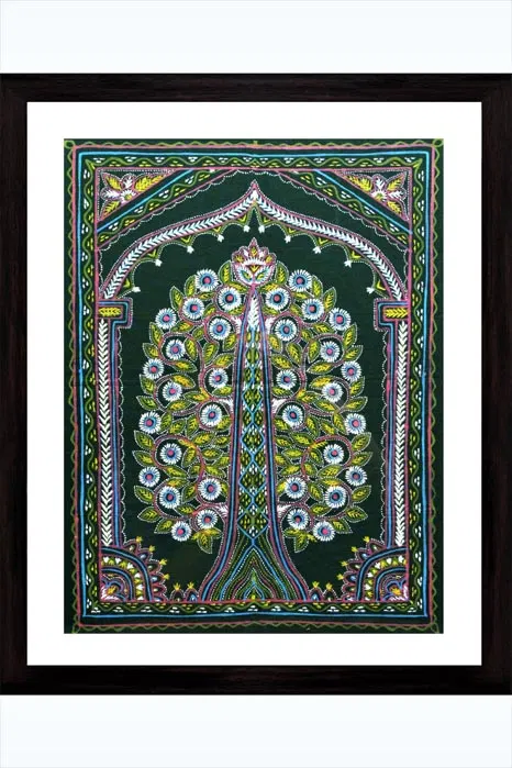 Kutch Rogan Art (16x20) Inches