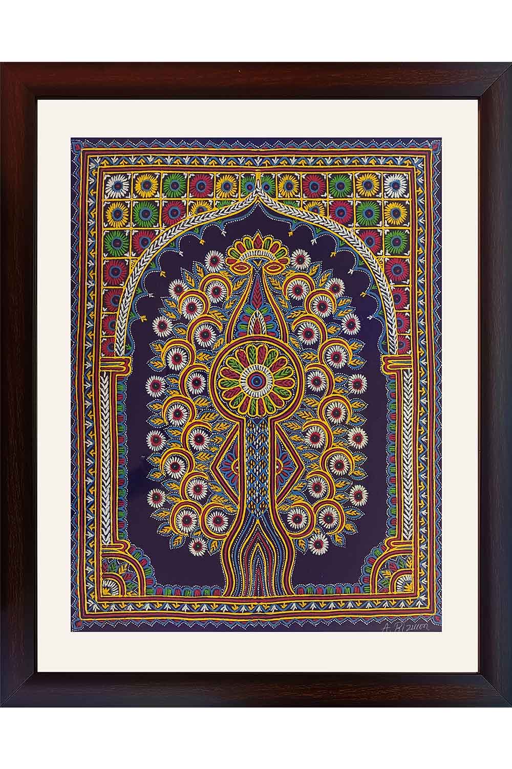 Kutch Rogan Art (18x22) Inches