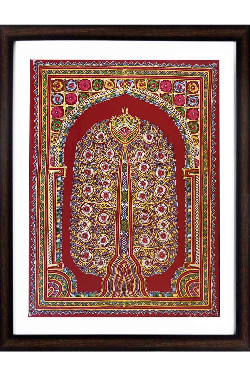Kutch Rogan Art (17x19) Inches