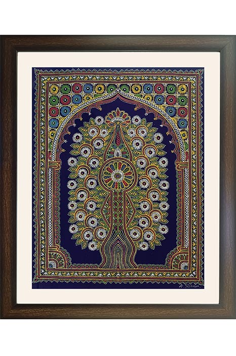 Kutch Rogan Art (18x22) Inches