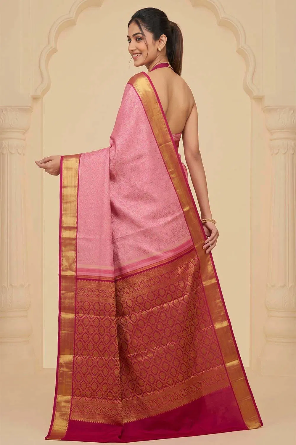 Kancheepuram Pure Silk Handloom Saree
