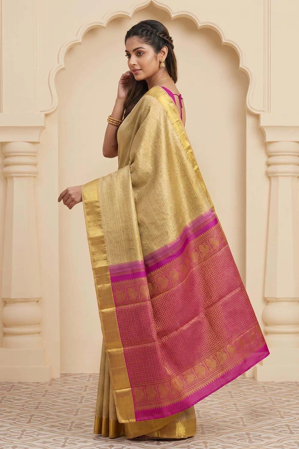 Kancheepuram Pure Silk Handloom Saree