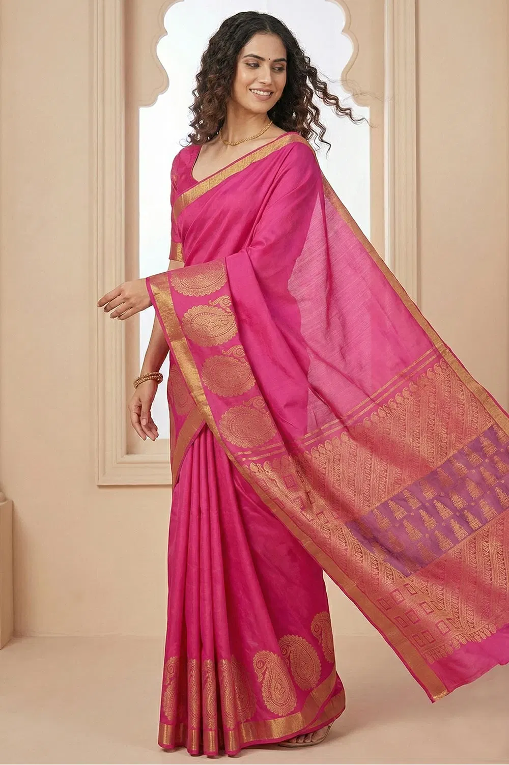 Kancheepuram Pure Silk Handloom Saree