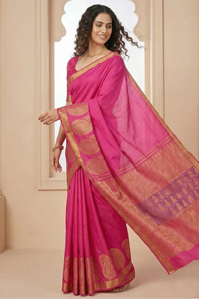 Kancheepuram Pure Silk Handloom Saree
