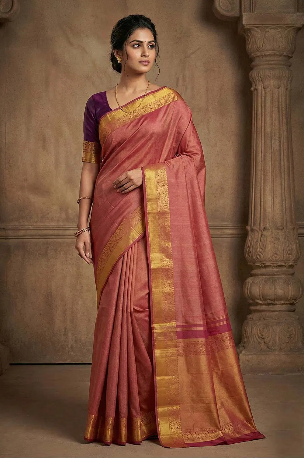 Kancheepuram Pure Silk Handloom Saree