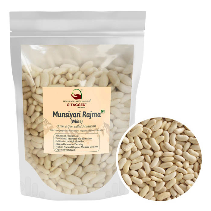 Uttarakhand Munsiyari Rajma / Chitra Rajma / White Rajma - 500gm