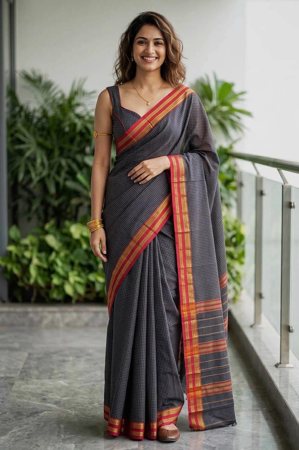Narayanpet Handloom Cotton Saree