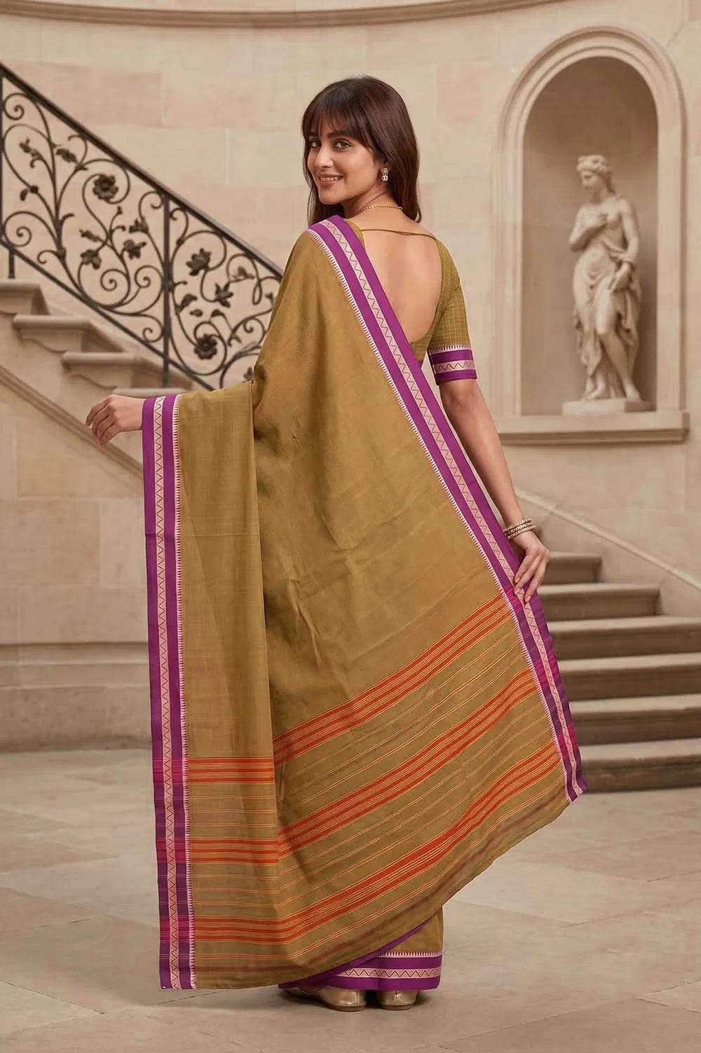 Narayanpet Handloom Cotton Saree