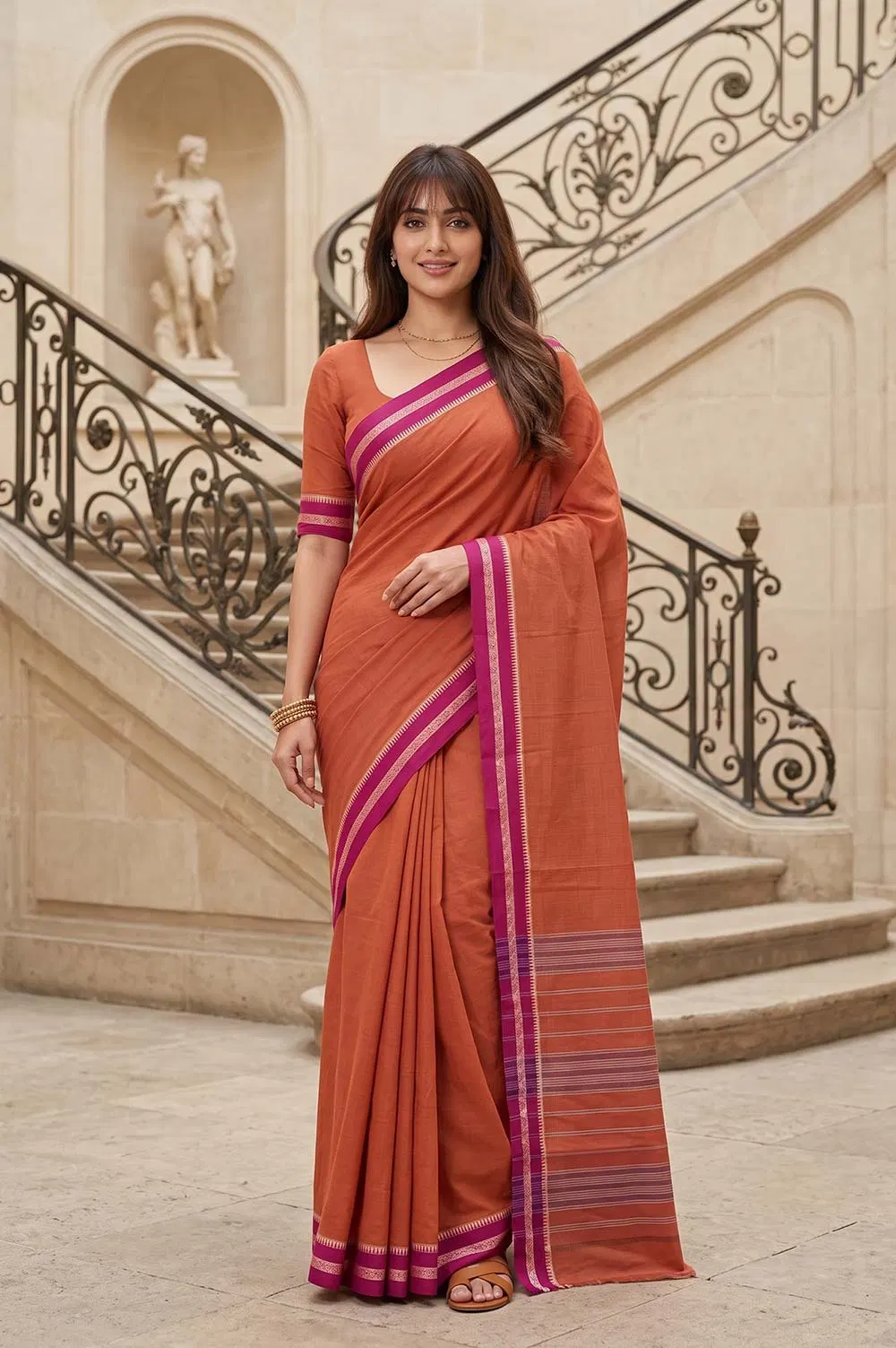 Narayanpet Handloom Cotton Saree