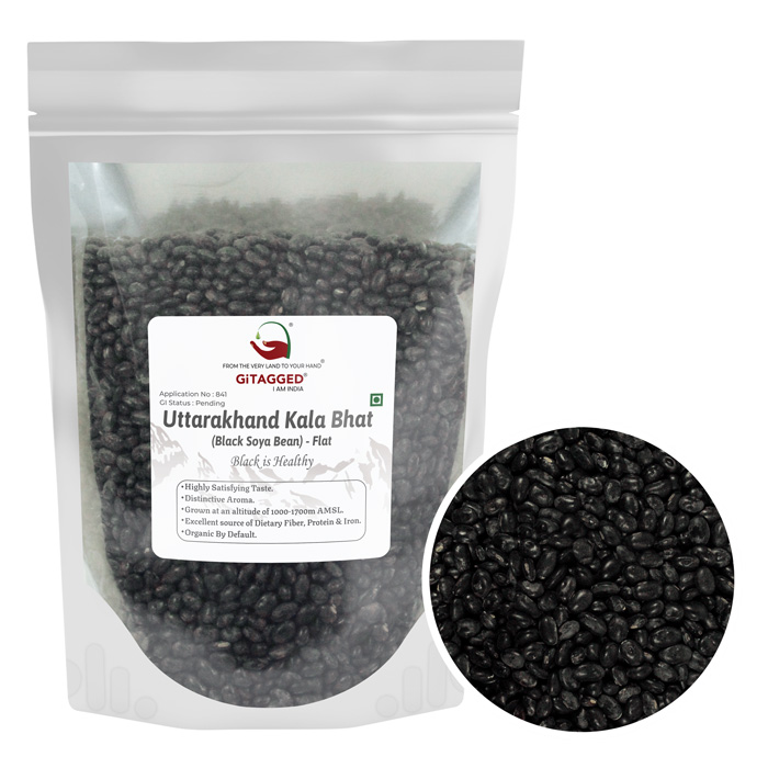 Uttarakhand Kala Bhat (Black Soybean) 500gm