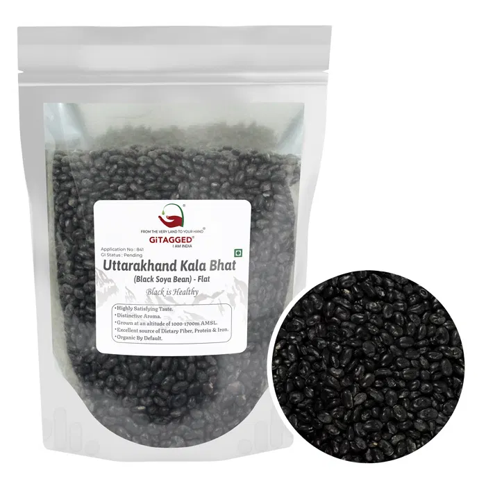 Uttarakhand Kala Bhat (Black Soybean) 500gm