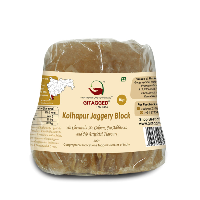 Kolhapur Jaggery Block - 1Kg