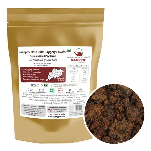 Gajapati Date Palm Jaggery Powder - 400gms
