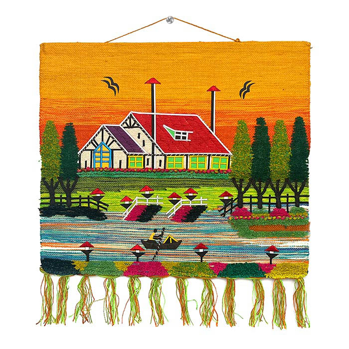 River House Ghazipur Jute Handmade Wall Hanging (40*36) Inches