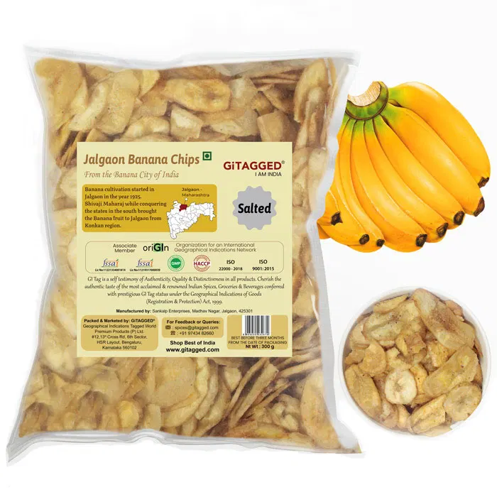 Jalgaon Banana Chips (3 Flavours) - 300gms