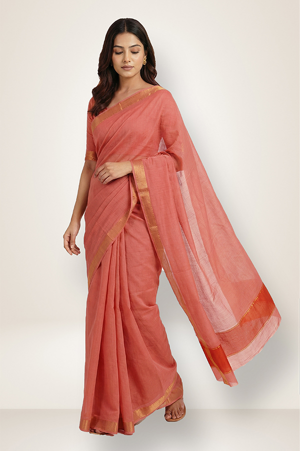 Mangalagiri Handloom Pure Cotton Saree