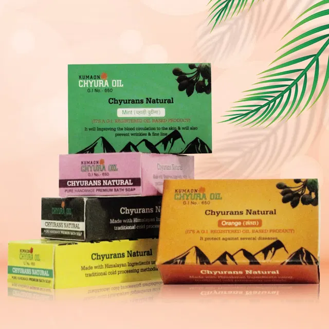 Kumaon Chyura Oil Based Soap of Kumaon Region Uttarakhand (Premium Handmade) 70-75 Grams