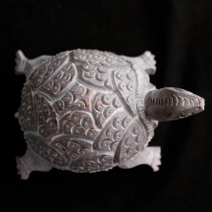 Varanasi Soft Stone Tortoise (3.5 Inches)