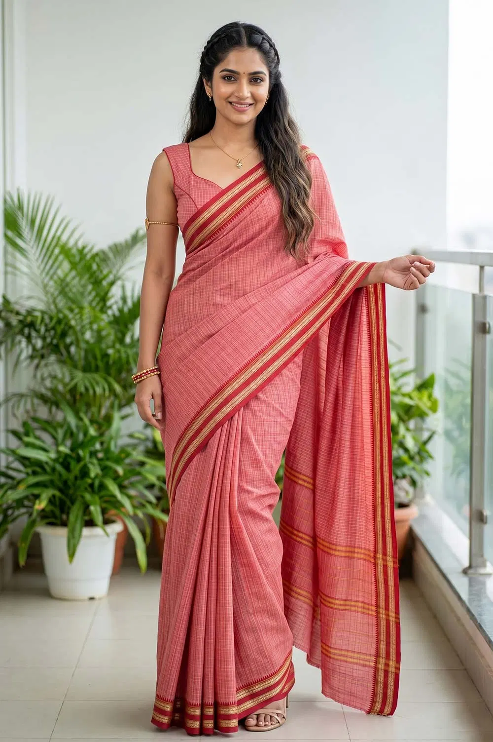 Narayanpet Handloom Cotton Saree
