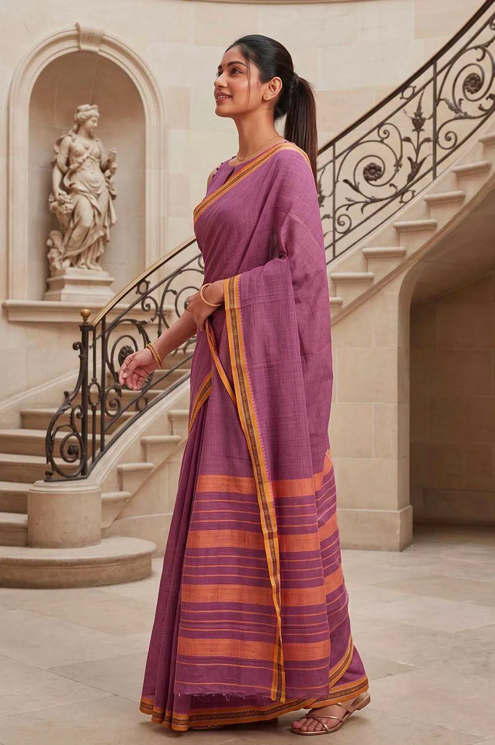 Narayanpet Handloom Cotton Saree