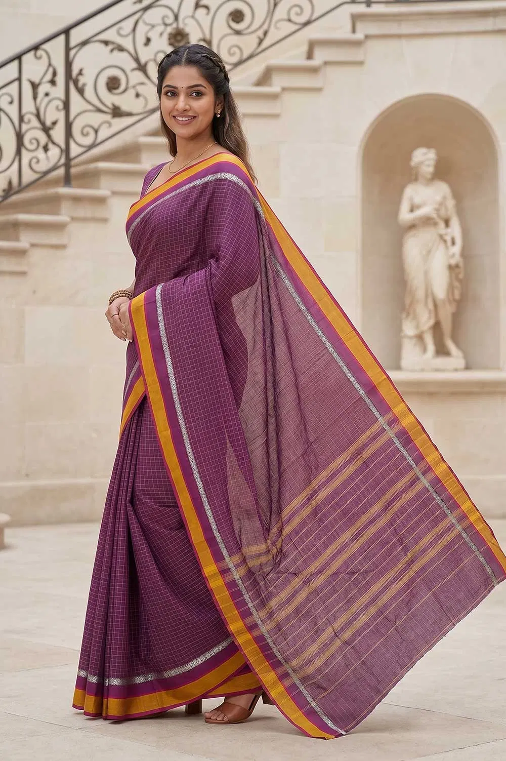Narayanpet Handloom Cotton Saree