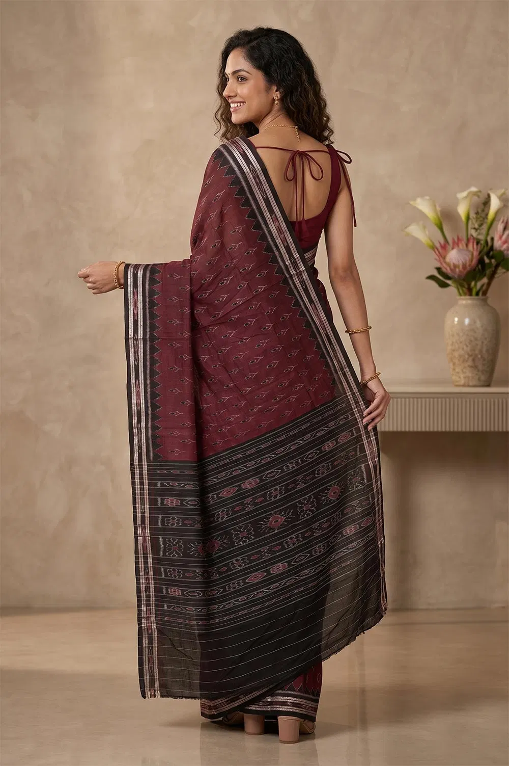 Orissa Ikat Deha Banda Cotton Saree