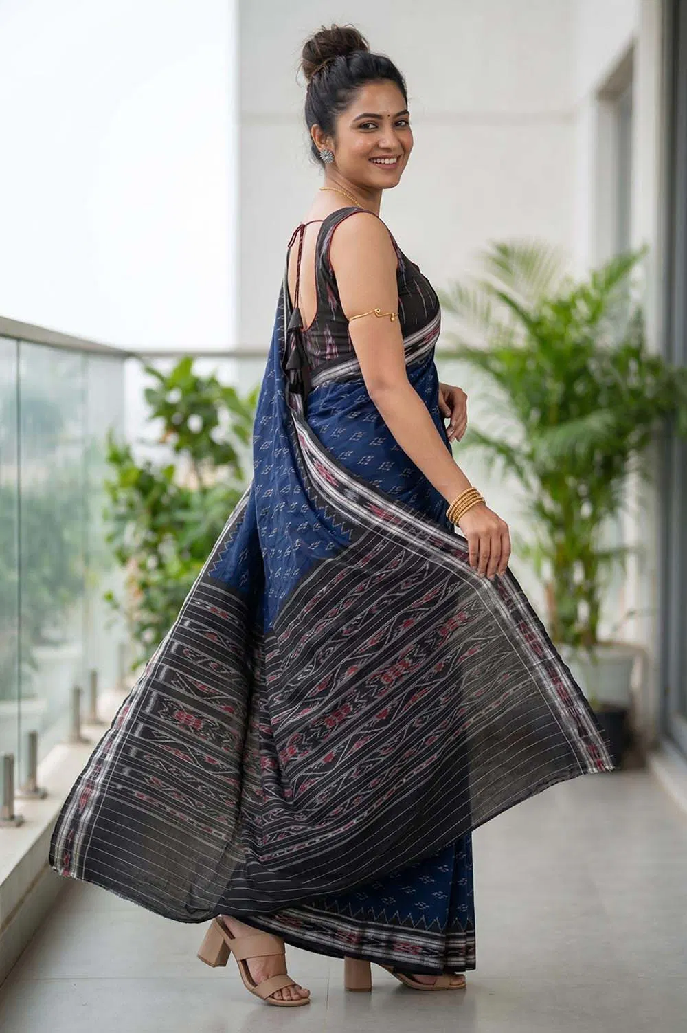 Orissa Ikat Deha Banda Cotton Saree