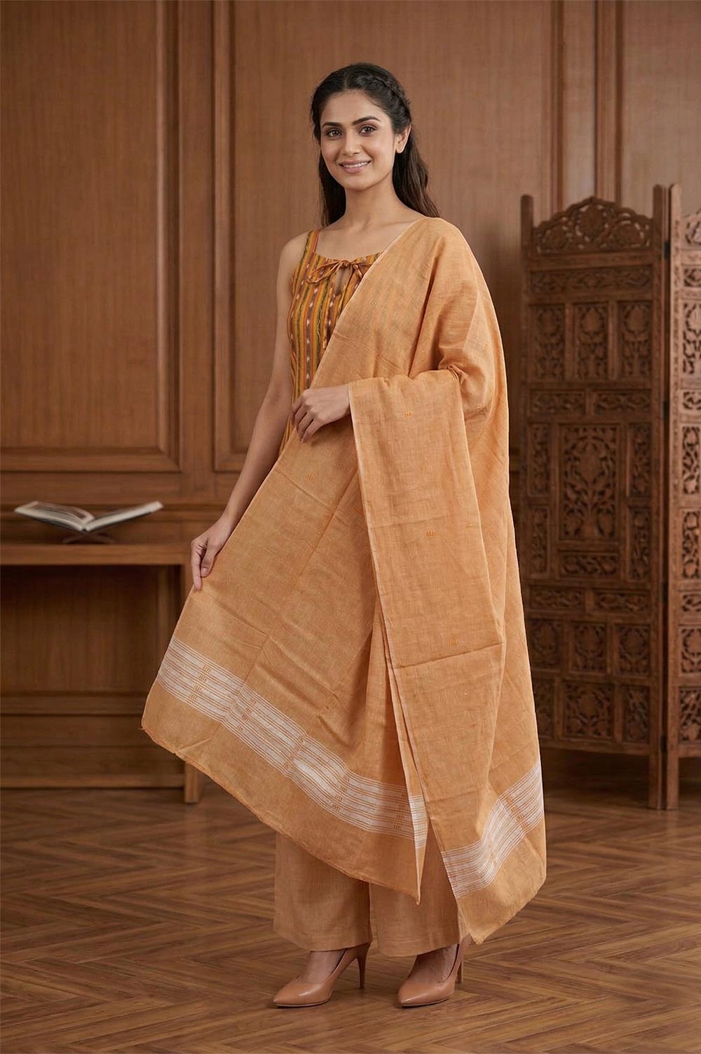 Orissa Ikat Salwar Suit Set (3pcs)