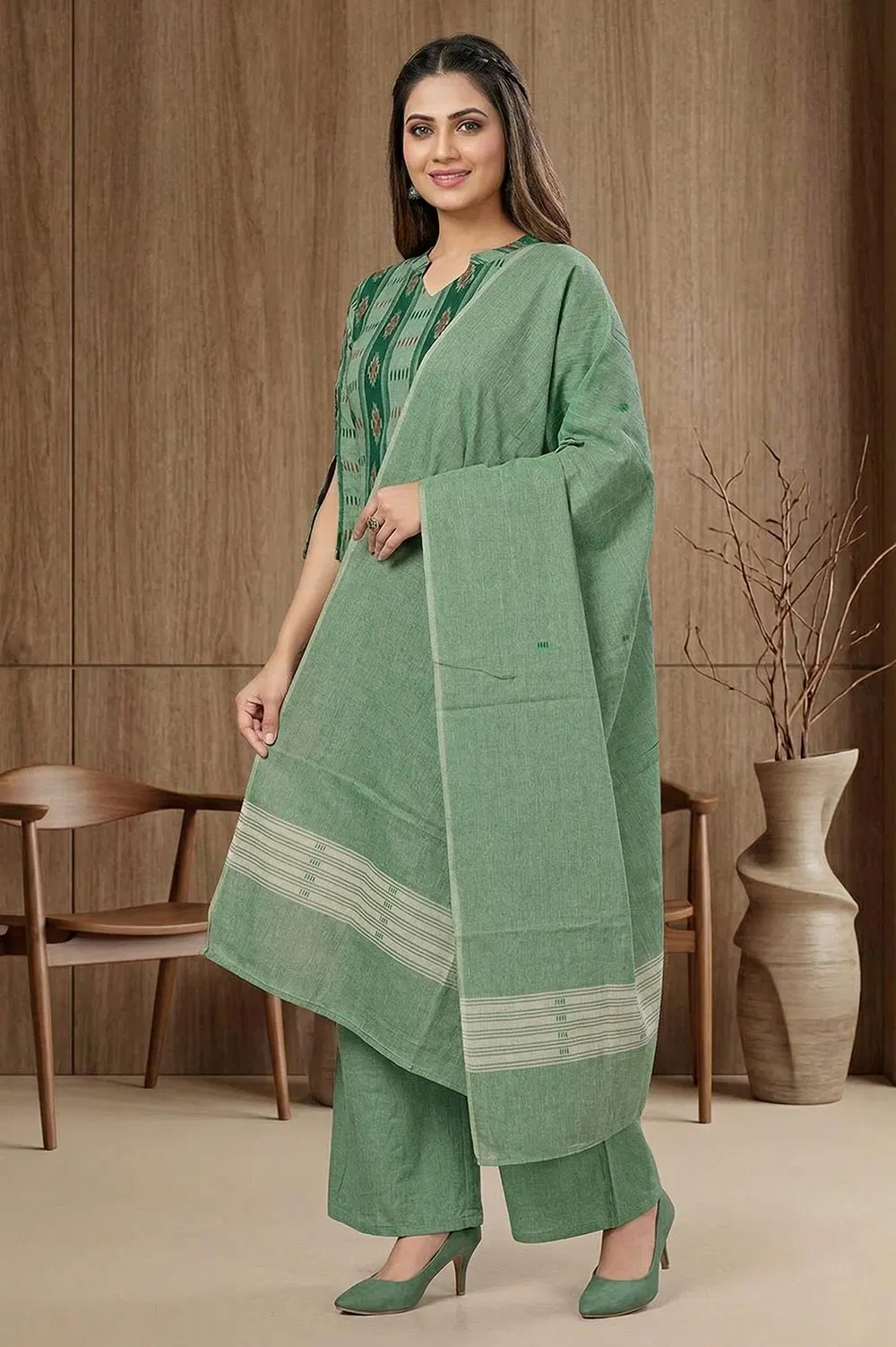 Orissa Ikat Salwar Suit Set (3pcs)