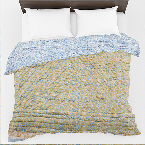 Sanganeri Hand Block Printed Comforter (9x7.5Ft)
