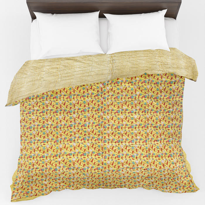 Sanganeri Hand Block Printed Comforter (9x7Ft)