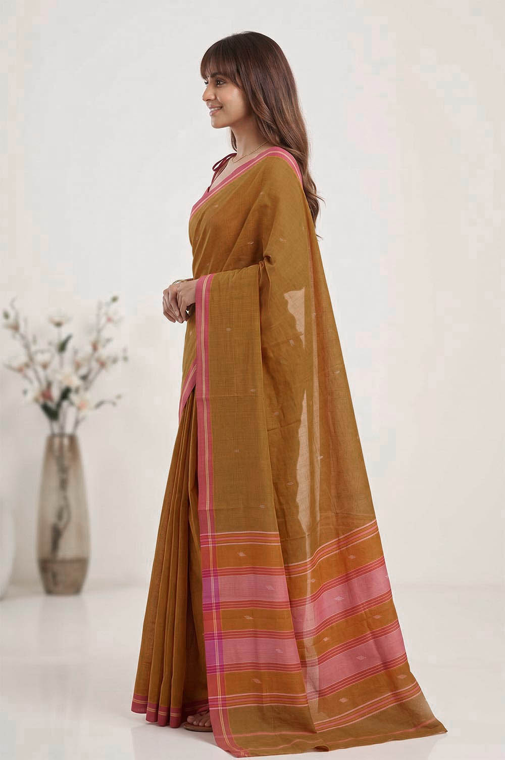 Udupi Handloom Cotton Saree