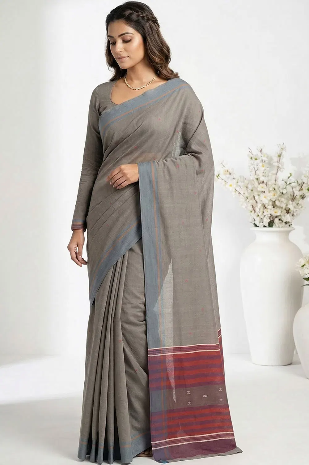 Udupi Handloom Cotton Saree