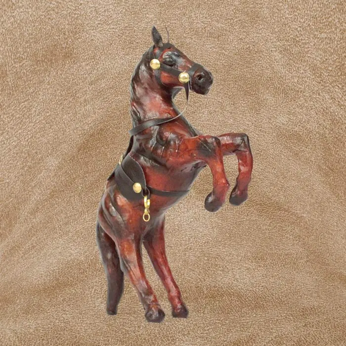 Indore Leather Toys Horse Jumping (15 Inch) Single