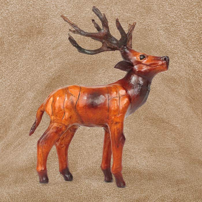 Indore Leather Toys Stag Standing (12 Inch) - Single