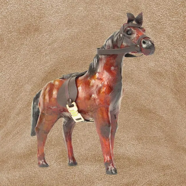 Indore Leather Toys Horse Standing (12 Inch) - Single