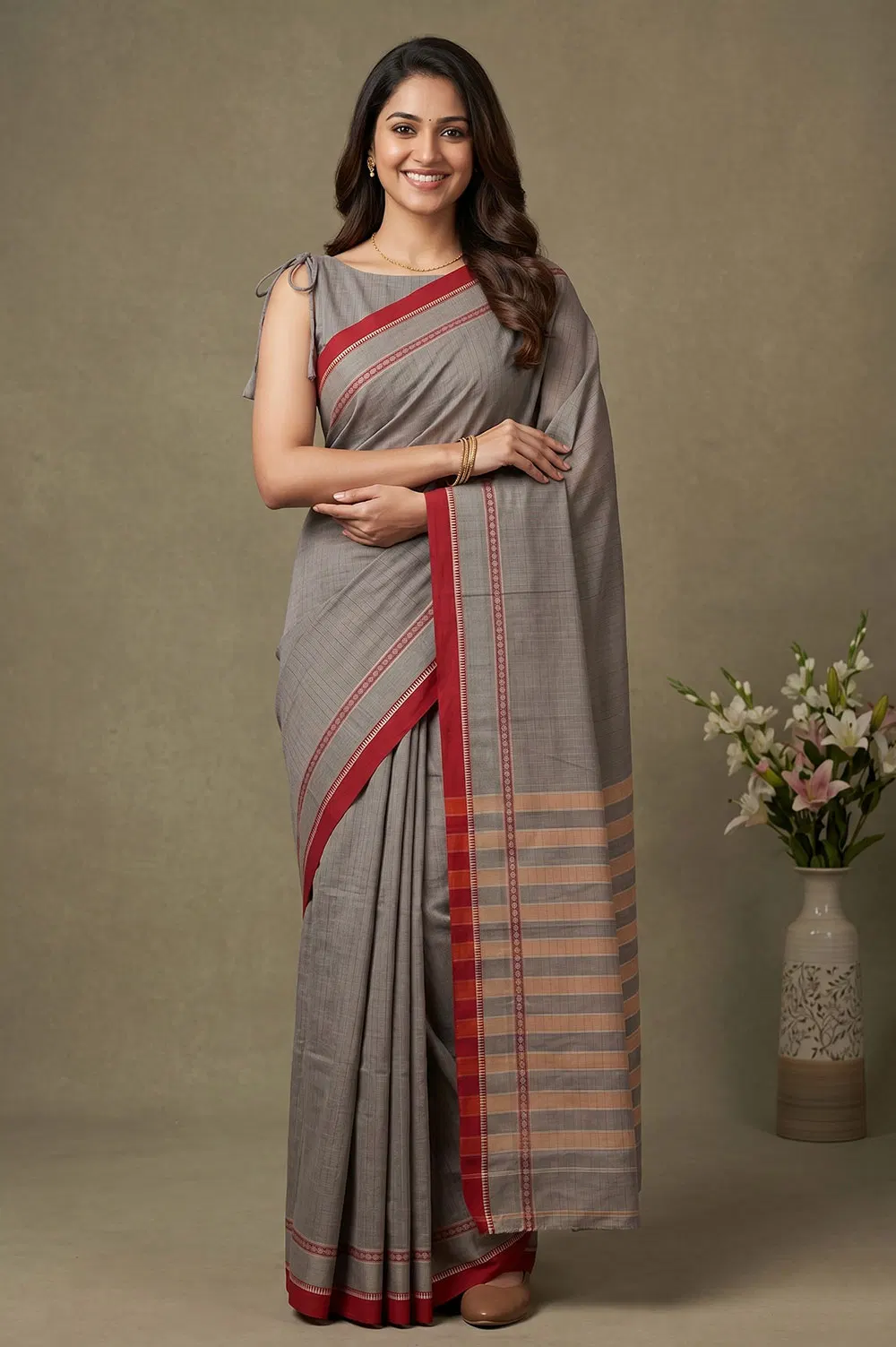 Narayanpet Handloom Cotton Saree