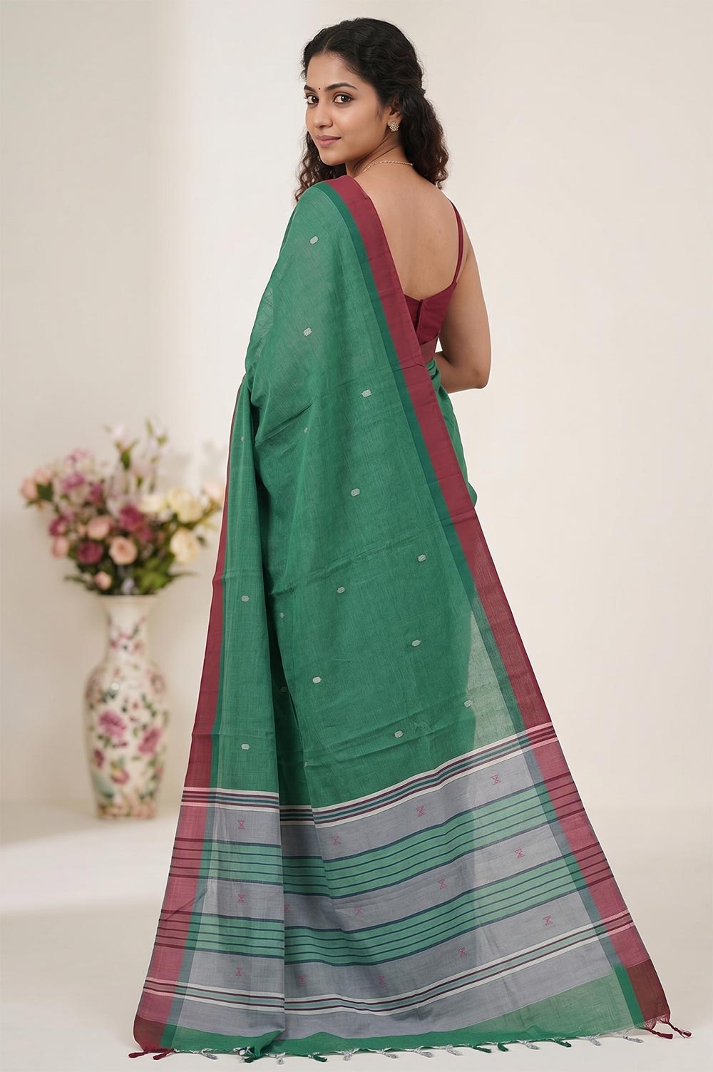 Udupi Handloom Cotton Saree