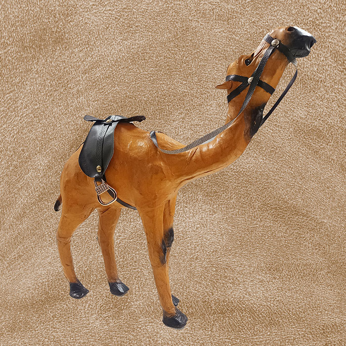 Indore Leather Toys Camel Standing (12 Inch) - Single