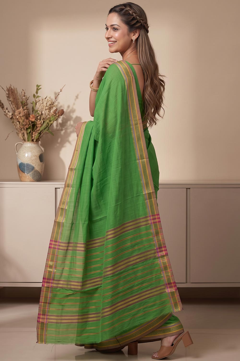 Narayanpet Handloom Cotton Saree